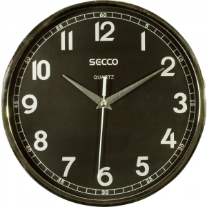 SECCO S TS6019-61 falióra 250mm fekete